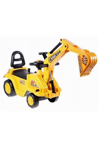 ideal STORE Masinuta Interactiva 3 in 1 idealSTORE FIRE CONSTRUCT, Echipata cu functie de Excavator si Olita, Ac
