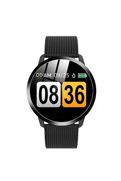 ideal STORE Ceas SmartWatch IdealSTORE Smart Fit 90 cu bratara metalica, Functie Oximetru SpO2, Functie avertiza