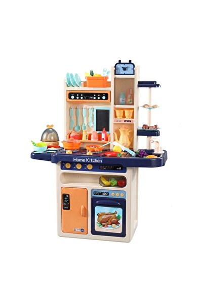 Mappy Mappy Kitchen with 65 accessories, lights and sound, Navy Blue