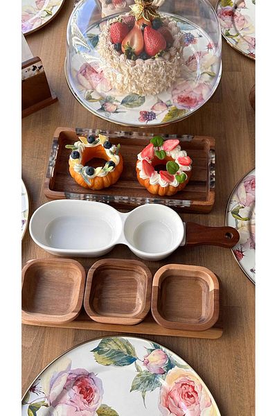 ROSSEV Breakfast Set Rose 29 Pieces for 6 People