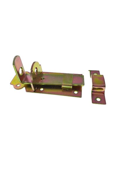 OEM Zavor aplicat, cu tija plata si orificii blocare, zincat, 100 mm