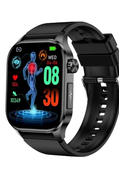 VALDUS Smartwatch, Et580, Blood Glucose Measurement, Blood Pressure, Ekg, Oxygen Level, Thermometer