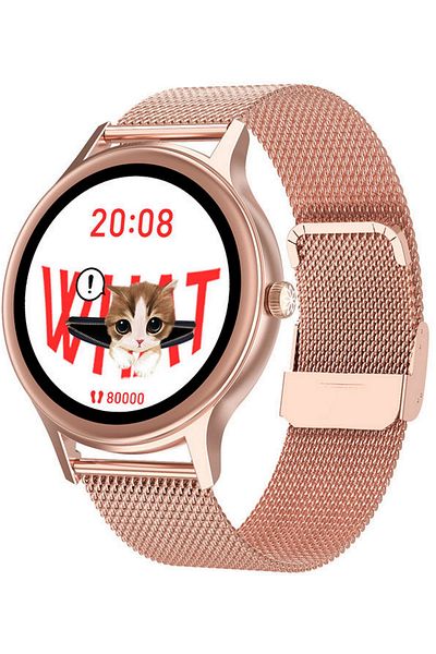 ideal STORE Ceas smartwatch idealStore Lux Style DT66, Funcii multisport, Monitorizare Temperatura Corporala, Mo
