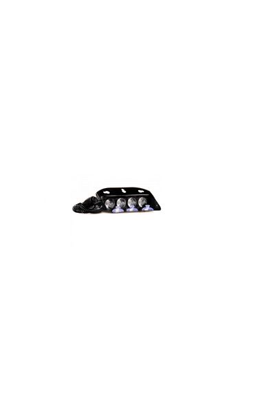 ideal STORE Lampa LED parbriz stoboscopica idealSTORE profesionala Tensiune: 12V, Lumina PORTOCALIE, Prindere cu