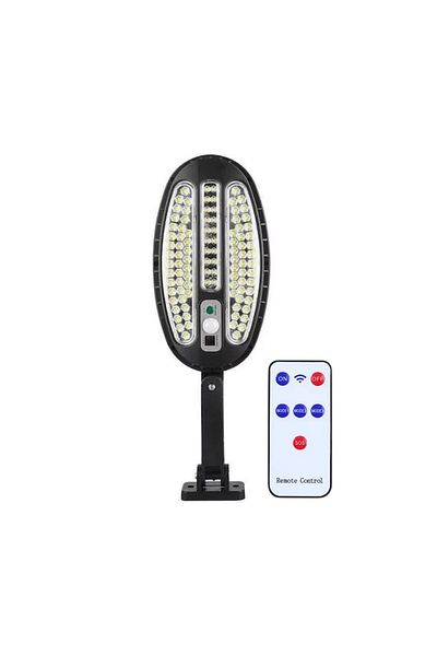 NEXTLY Lampa solara de exterior cu telecomanda NEXTLY, lumina alb rece, ABS, HB-8288B, negru