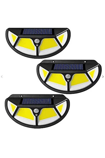 divendi-ro Set 3 x SH -122 Lampă solară LED COB cu senzor de mișcare și 3 moduri de iluminare