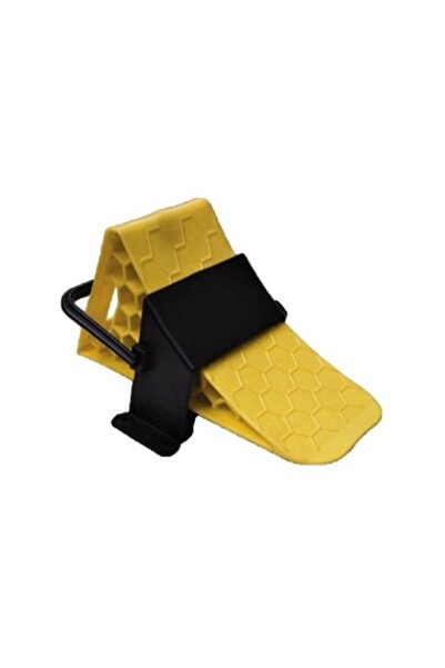 IDL Cala blocare roata din plastic + suport , Pentru camioane, trailere, auto...