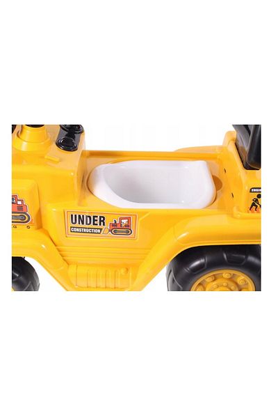 ideal STORE Masinuta Interactiva 3 in 1 idealSTORE FIRE CONSTRUCT, Echipata cu functie de Excavator si Olita, Ac