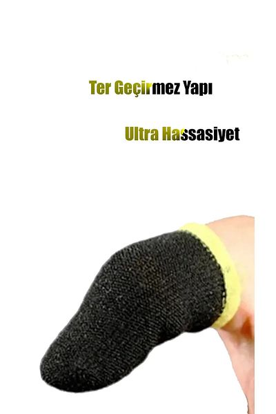 ExtremeGoodShop Pubg Finger Gloves 2 Pairs 4 Pieces E-sports Mobile Finger Gloves Ultra Sensitivity