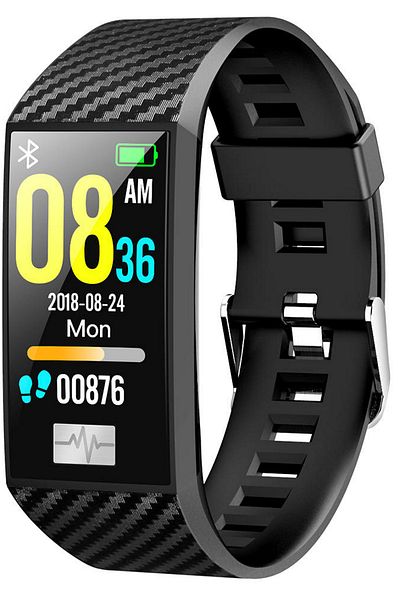 ideal STORE Smartwatch si bratara fitness Diamond 58, Monitorizare fitness, Ritm Cardiac, Respiratie, Pasi, Moni
