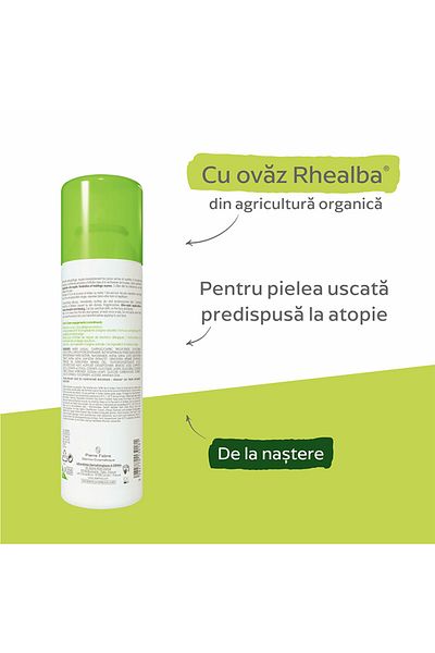 A-DERMA Spray emolient anti-mâncărime pentru toate tipurile de piele uscată A-Derma Exomega Control, 200 ml