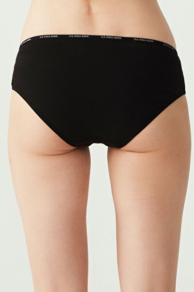 U.S. Polo Assn. 5 Pack, Cotton & Modal & Lycra, High Waist, Slip Panties Set