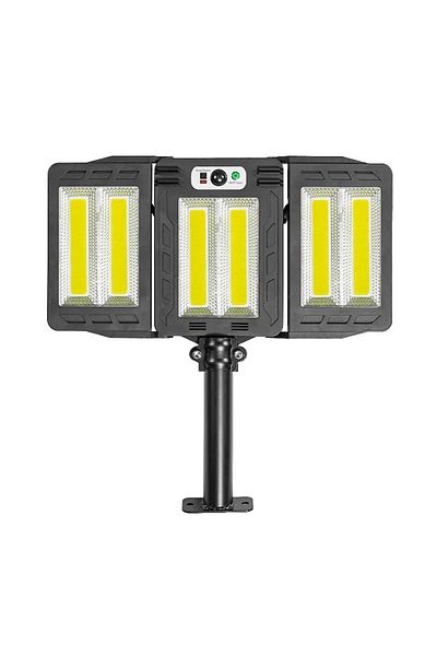 NEXTLY NEXTLY outdoor solar lamp with remote control, adjustable arms, ABS, W786-2, black
