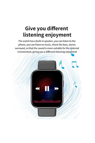 ideal STORE SmartWatch X6 Plus idealstore, 1.54 inch Full Touch Screen, Bluetooth, Compatible with iOS and And