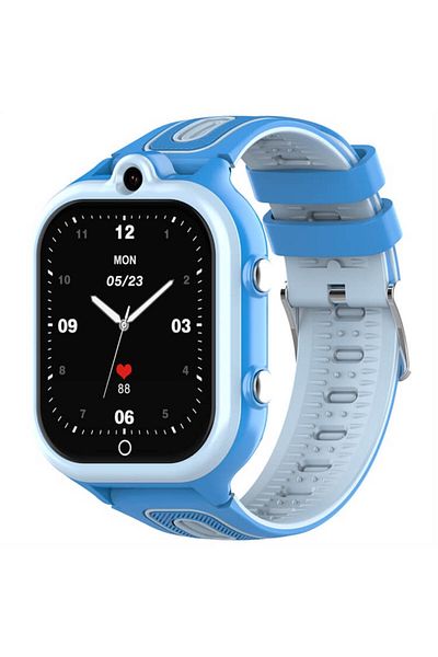 VALDUS Ceas Smartwatch Copii, Df91, Nano Sim 4g, Telefon, Apel Video, Gps Lbs, Buton Sos, Blue