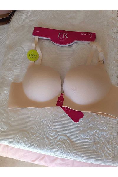 FK Bra Laser Cut Douple Push up Padded Clasps