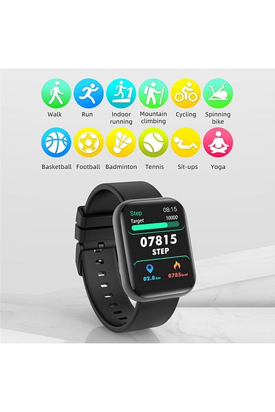 ideal STORE idealStore ProSmart Smartwatch Body Temperature, Heart Rate, Oxygen, Modes Monitoring