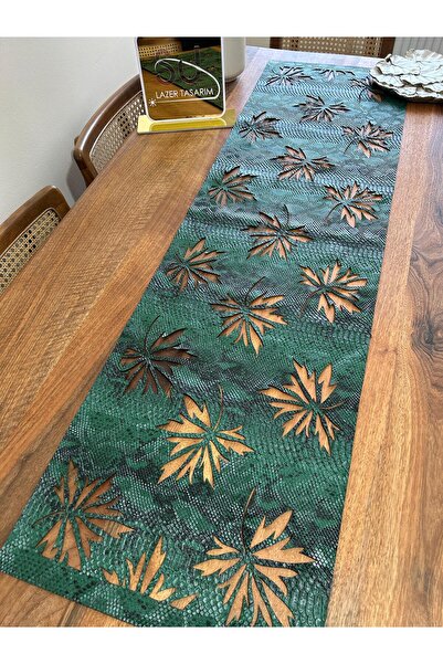 EHA LAZER Yeşil yılan deri amerikan servis runner