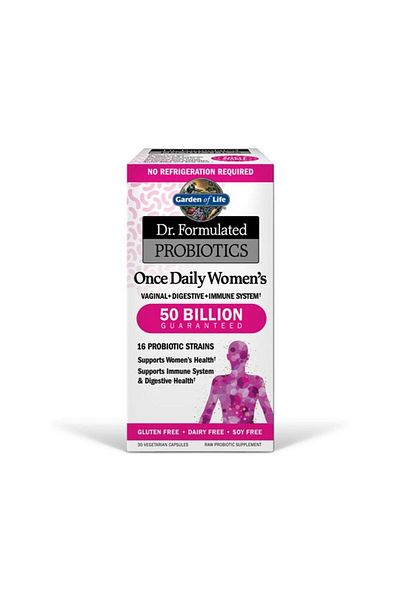 GARDEN OF LIFE Dr. Formulated Women’s Probiotics, Supports Vaginal, Digestive & Immune Health 30 V
