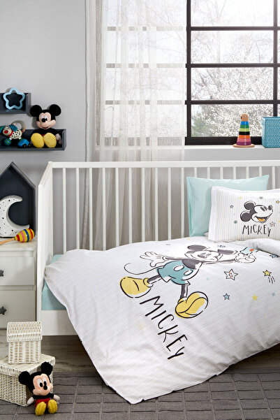 Özdilek Özdilek Mickey Mouse Good Night Disney Lisanslı Bebek Nevresim Takımı