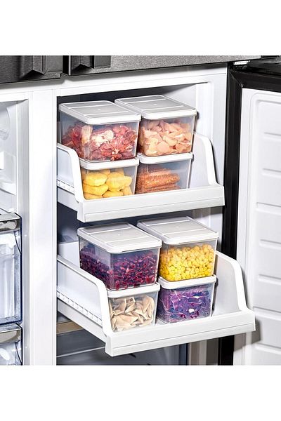 SELKA HOME Selka Nora 8 Pieces Deep 1 Lt. Storage Container