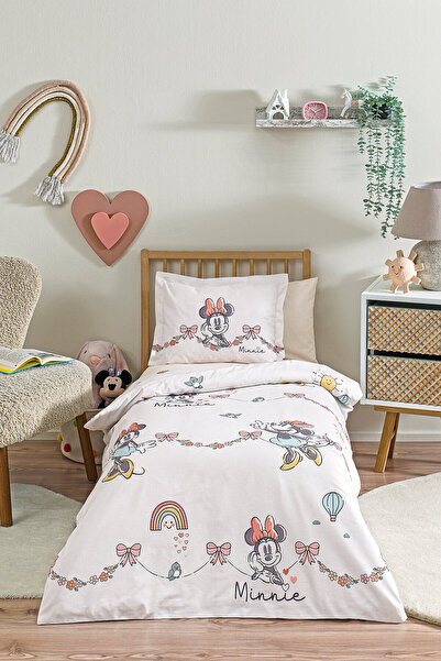 Özdilek Özdilek Minnie Mouse Bowties Disney Lisanslı Bebek Nevresim Takımı