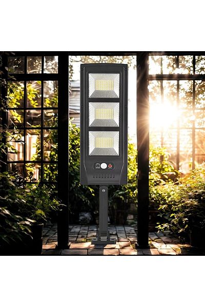 NEXTLY Solar outdoor lamp with remote control NEXTLY, ABS, SL-180SMD, black