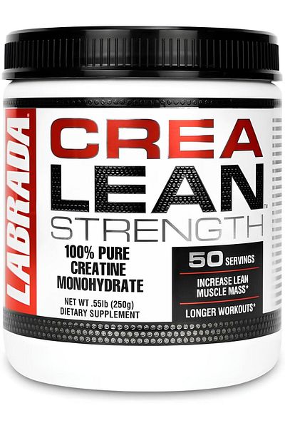 Labrada Crea Lean Strength, Creatine Monohydrate, 250g, Unflavoured, 50 Servings