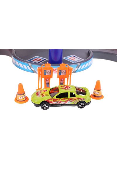 MalPlay 2-level parking + helicopter and cars, Malplay 102524