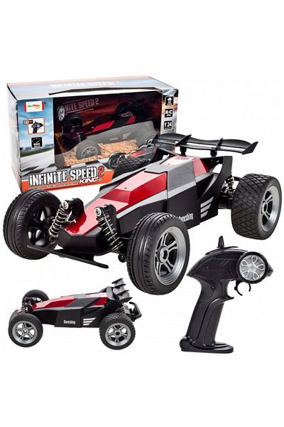 MalPlay Masina RC, MalPlay, cu Baterii, Formula de Viteza 18 km/h, Functie Turbo, 8 Ani +