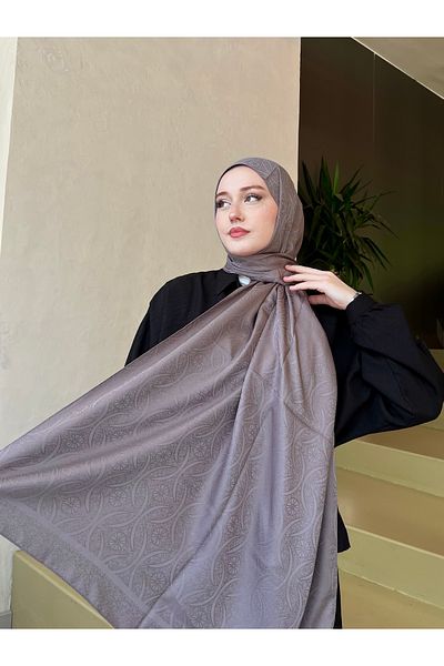 hijabchi Εθνικό Τζακάρ Εσάρπα Μοτίβο Αστερίας Ιβύς -