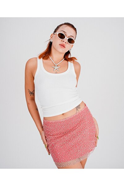 REFFİ PIRLANTA ETEK ( FERMUARLI )