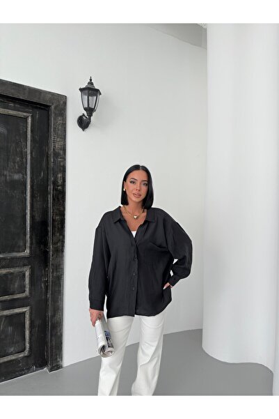 fatoş butik Oversize Kadın Gömlek