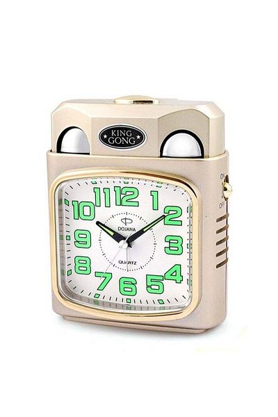 dojana ALARM CLOCK DAK5013-GOLD-WHITE