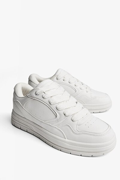 Bershka Basic street-style trainers