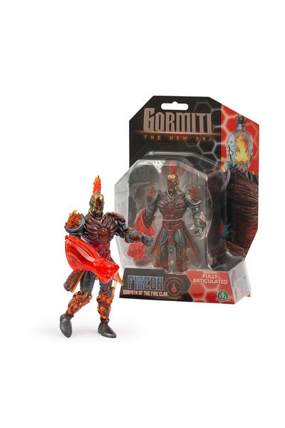 Gormiti 15 cm Figure and Accessories - Fireon Grv20200