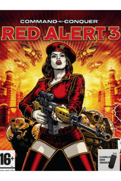 Tigdes 🎮 Red Alert 3 PC Oyunu | Efsane Strateji Serisi | Kuruluma Hazır Flas...