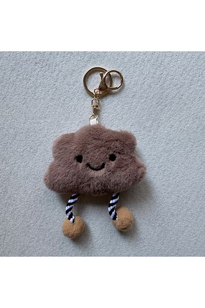 Keçelove Cloud Figured Bag Charm, Bag Accessory