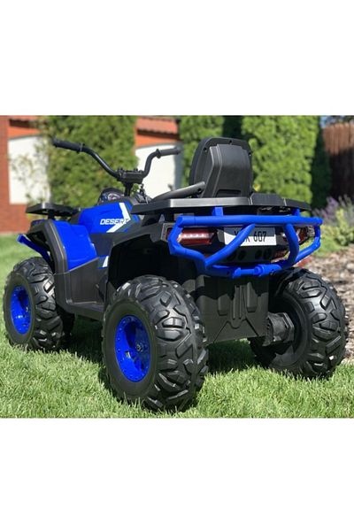 AMRTOYS ATV electric cu telecomanda pentru copii Desert 900 (XMX607) galben, 4x4,roti EVA,12V10Ah