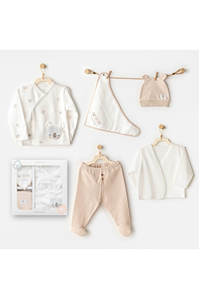 andywawa Andy Wawa Hastane Çıkışı 5li Happy Animals Ekru