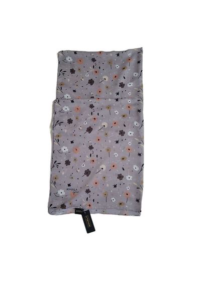 Bonjela Floral Patterned Cotton Shawl 16521-6 185X70