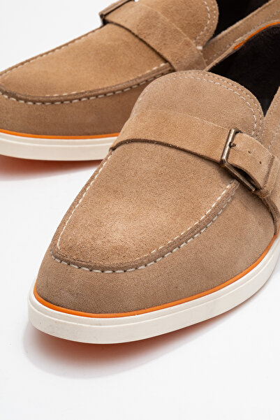 Dericlub DERİCLUB Мъжки мокасини от естествена кожа с лека подметка и катарама, CR 2406 VINK