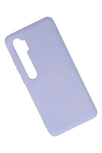 CepteToptan حافظة هاتف Xiaomi Mi Note 10 Lite مصنوعة من السيليكون المخملي الداخلي - أرجواني - MKİ3388-9868