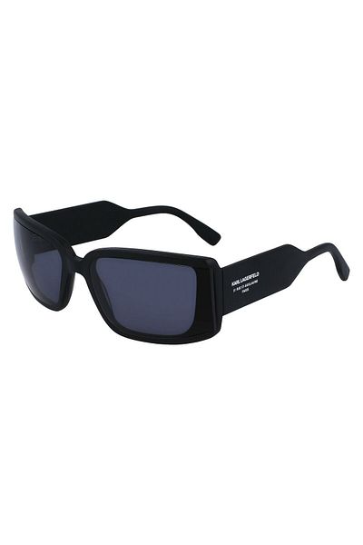 Karl Lagerfeld Unisex sunglasses, Karl Lagerfeld KL6106S-2, black Ø 64 mm