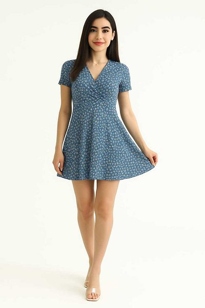 gigigiyim Daisy Patterned Helen Fabric Women's Dress