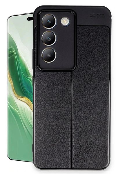 CepteToptan غطاء فيفو V30 لايت 4G بتركيز تلقائي - أسود - MKİ8929-4669