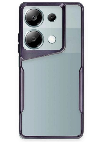 CepteToptan حافظة هاتف Xiaomi Redmi Note 13 Pro 5G من السيليكون - أرجواني غامق - MKİ7132-6474