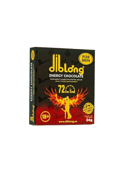 Diblong ENERGY CHOCOLATE for MEN, 100% natural, 24g