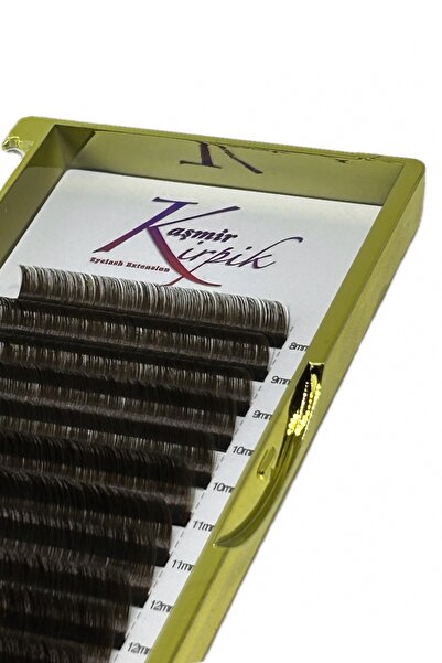 KAŞMİR KİRPİK Kaşmir Kirpik Çek Bırak Kahverengi D mix 0.05 mm mix kutu