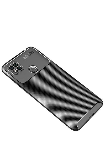 CepteToptan غطاء حماية من الكربون لهاتف Xiaomi Redmi 9C - أسود - MKİ4173-1480